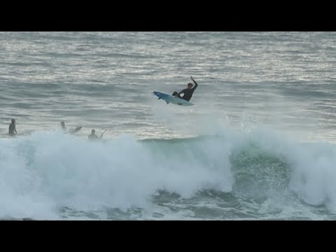 Imaxes de surf en bruto en Terramar