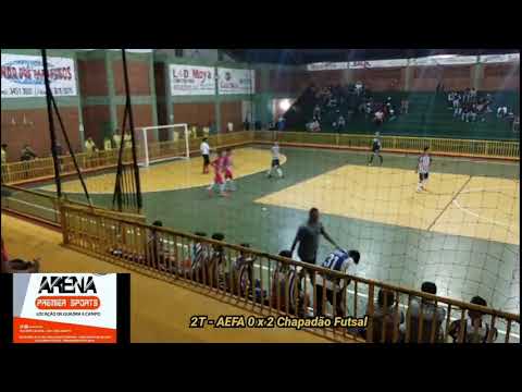 Chapadão Futsal x Aefa - Estadual Sul-mato-grossense Sub 20