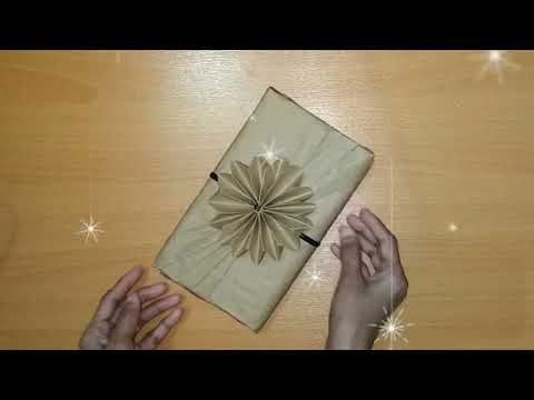 DIY Gift Wrapping Tutorial / 禮品包裝/花式玫瑰花結 / DIY工藝品 / 新年氣氛    @ISasaki @areumdeuri  @GiftWrappingLove
