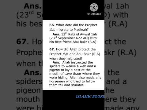 Q&A On Seerah Of Prophet Muhammad s.a.w (66,67)