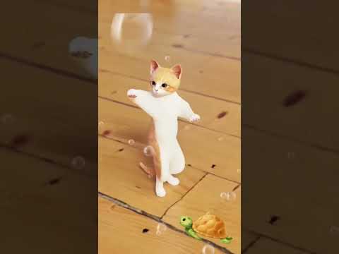 ju ju ju ju cat dance #funny #songs #shorts #dance