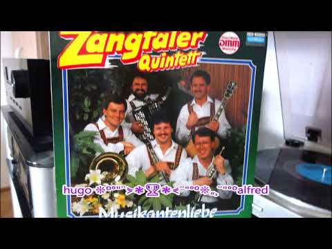 ZANGTALER QUINTETT   musikantenliebe 11 titel  1978