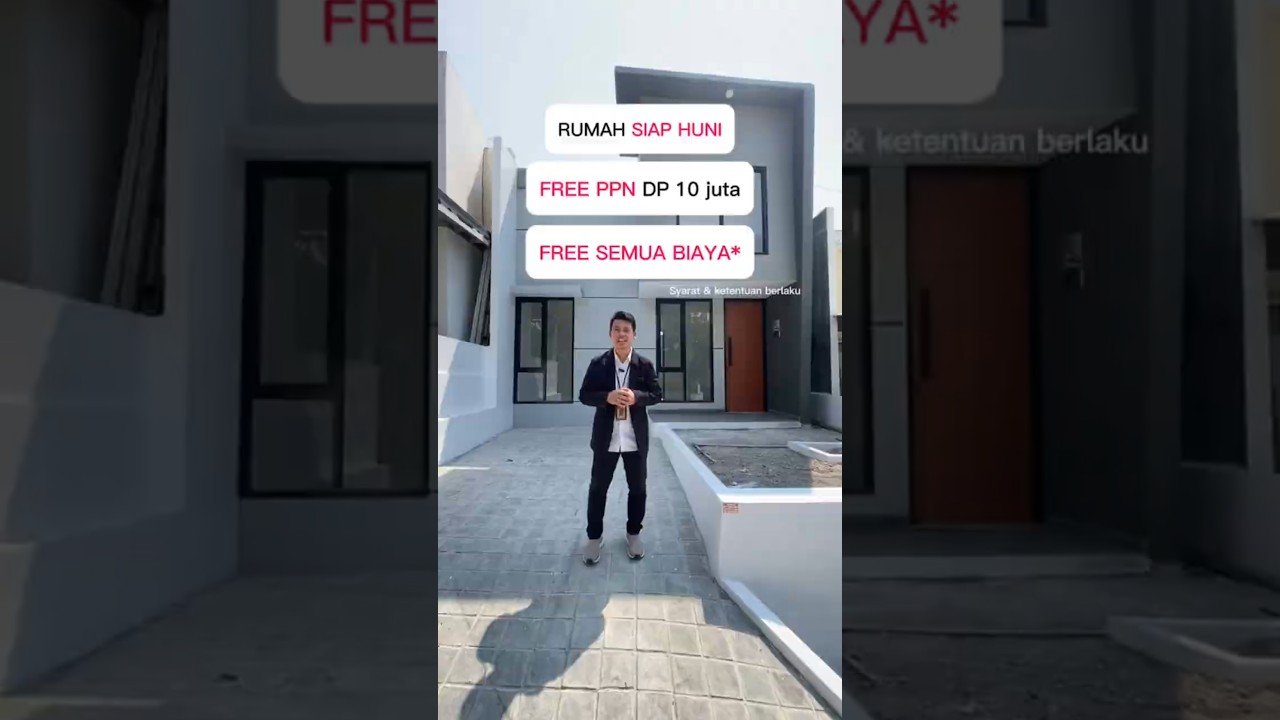 Rumah Siap Huni Free PPN DP 10 Juta di Siranda View Tembalang Semarang