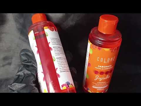 SABONETE FACIAL E CORPORAL JUJUBA LARANJA COLORÊ 200ML