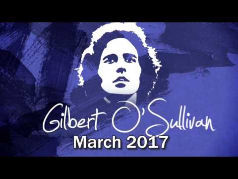 Gilbert O Sullivan 50th Anniversary Tour 2017
