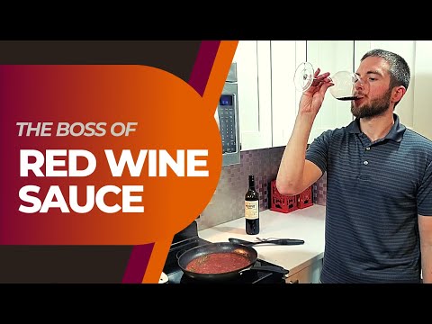 EASY RED WINE REDUCTION SAUCE RECIPE [For Steak - Chicken - Pork - Duck - Beef]