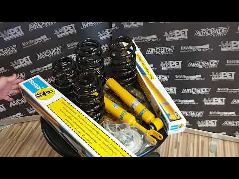Zawieszenie obniżające Bilstein Eibach B12 - Audi A4 B5 - UNBOXING by MAPET-TUNING