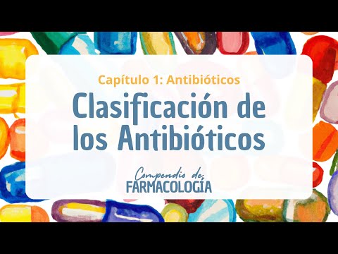 Clasificación de los antibióticos