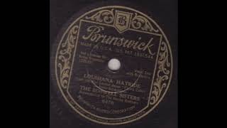 Louisiana Hayride - The Boswell Sisters - 1932 - HQ Sound