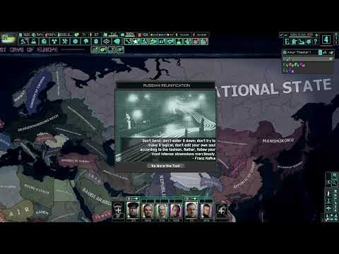 HOI4 The New Order: Last Days of Europe Konstantin Rodzaevsky Russian Unification Super Event