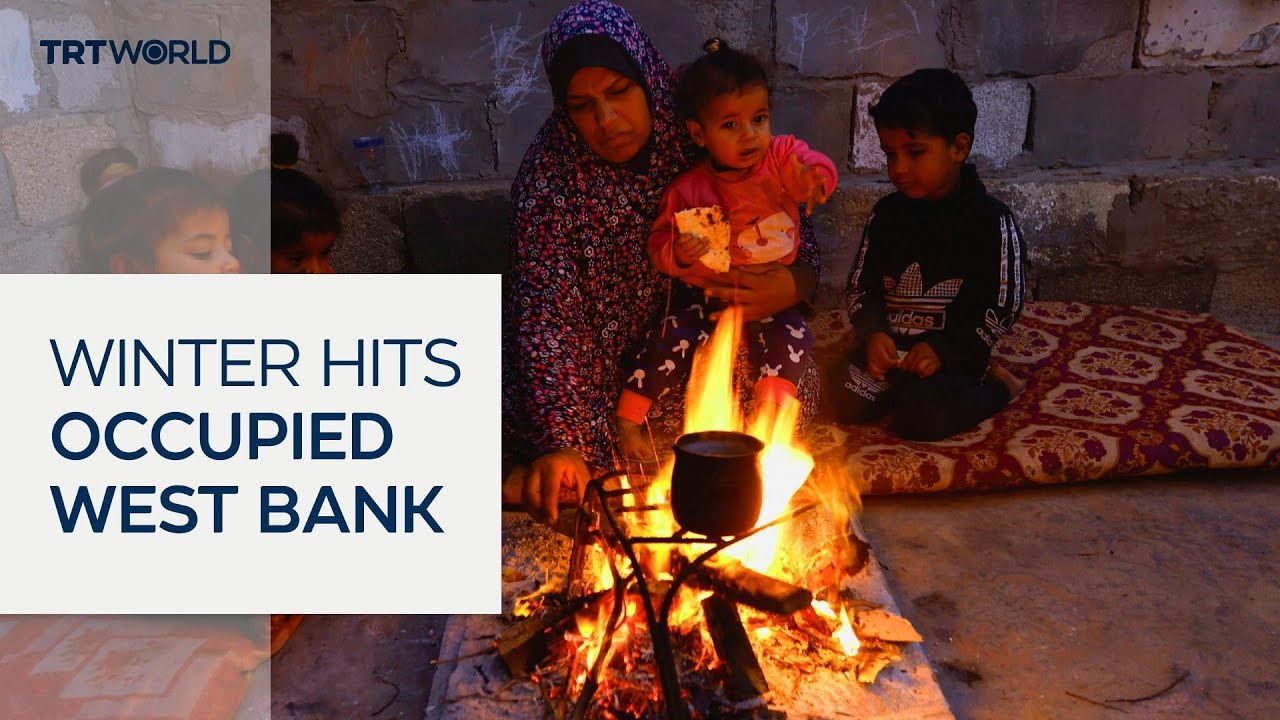 Palestinians in occupied West Bank endure harsh winter in camps