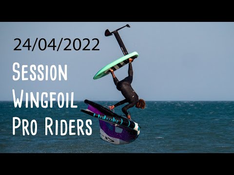 🇬🇧/🇺🇸 Pro Rider GWA Wingfoil Mondial du vent Leucate(Titouan Galea/Malo Guenole/Paula Novotna)24/04