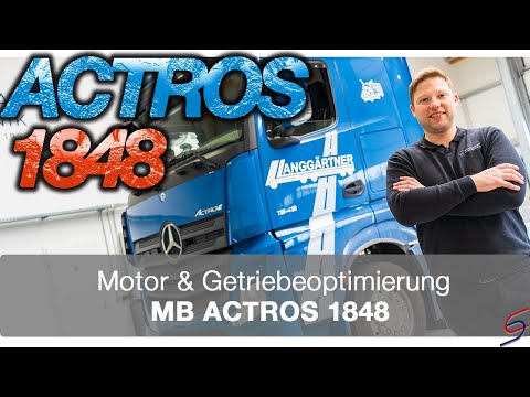 MB Actros 1848: Prüfstandsmessung