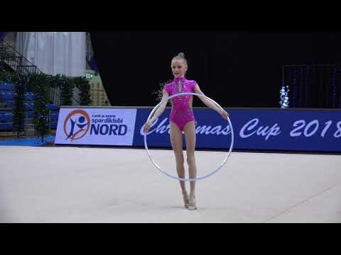 Ugne Madzajute 2008A hoop - Christmas Cup 2018
