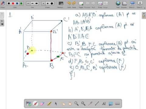 Probleme rezolvate determinarea planului clasa a VIII fisa 1( www.supermeditatii.ro)