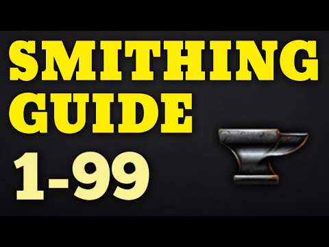 1-99 Smithing Guide UPDATED Runescape 2015 - Fast and Cheap Methods [P2P Only]