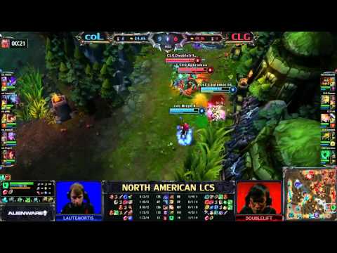 coL vs CLG - LCS 2013 NA Spring W8D1 (English)
