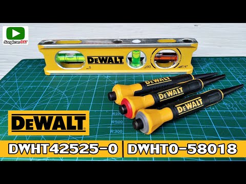 Уровень BILLET TORPEDO из алюминия длиной 165 мм с 3 капсулами и магнитами DeWALT DWHT42525-0 Уровень BILLET TORPEDO из алюминия длиной 165 мм с 3 капсулами и магнитами DeWALT DWHT42525-0