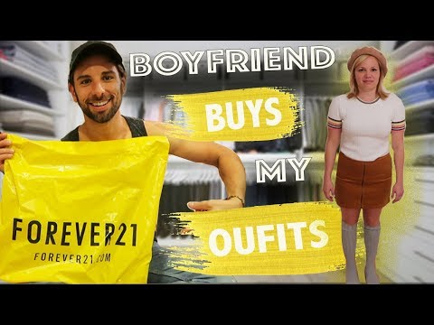 Boyfriend Buys My Outfits! Video