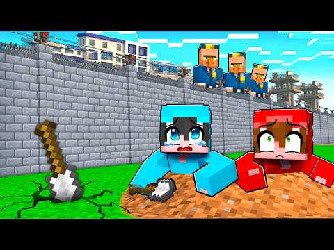I Made a SECRET TUNNEL to Escape the SAFEST PRISON in Minecraft...