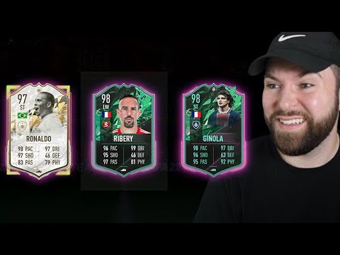 I Opened 93+ Icon Picks & 20-0 FUT Champs Rewards For FUTTIES on #FIFA22