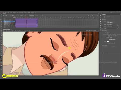 How To Create Sleeping Animation |2D Character Sleeping Animation For Youtube| @LearnAnimationHindi