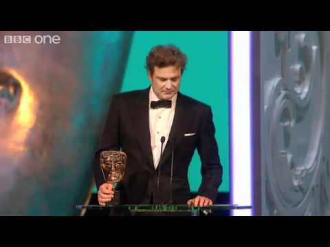 Colin Firth BAFTA acceptance speech 2011 for 'The King's Speech'