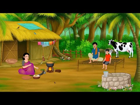 A laborer's clever brother | A Greeb Kisan Ka Chatur Bhai | Hindi Story | Moral Stories | Cartoon