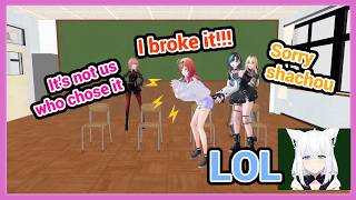 Ririka Got Electrocuted So Hard She Broke the Device with Fubuki Lui Chihaya Niko in 3D!!!