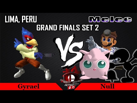 S.O.S. 2.0 Rebirth - Gyrael (Falco) vs Null (Jigglypuff, Dr. Mario, Mr. G&W) SSBM Grand Finals Set 2