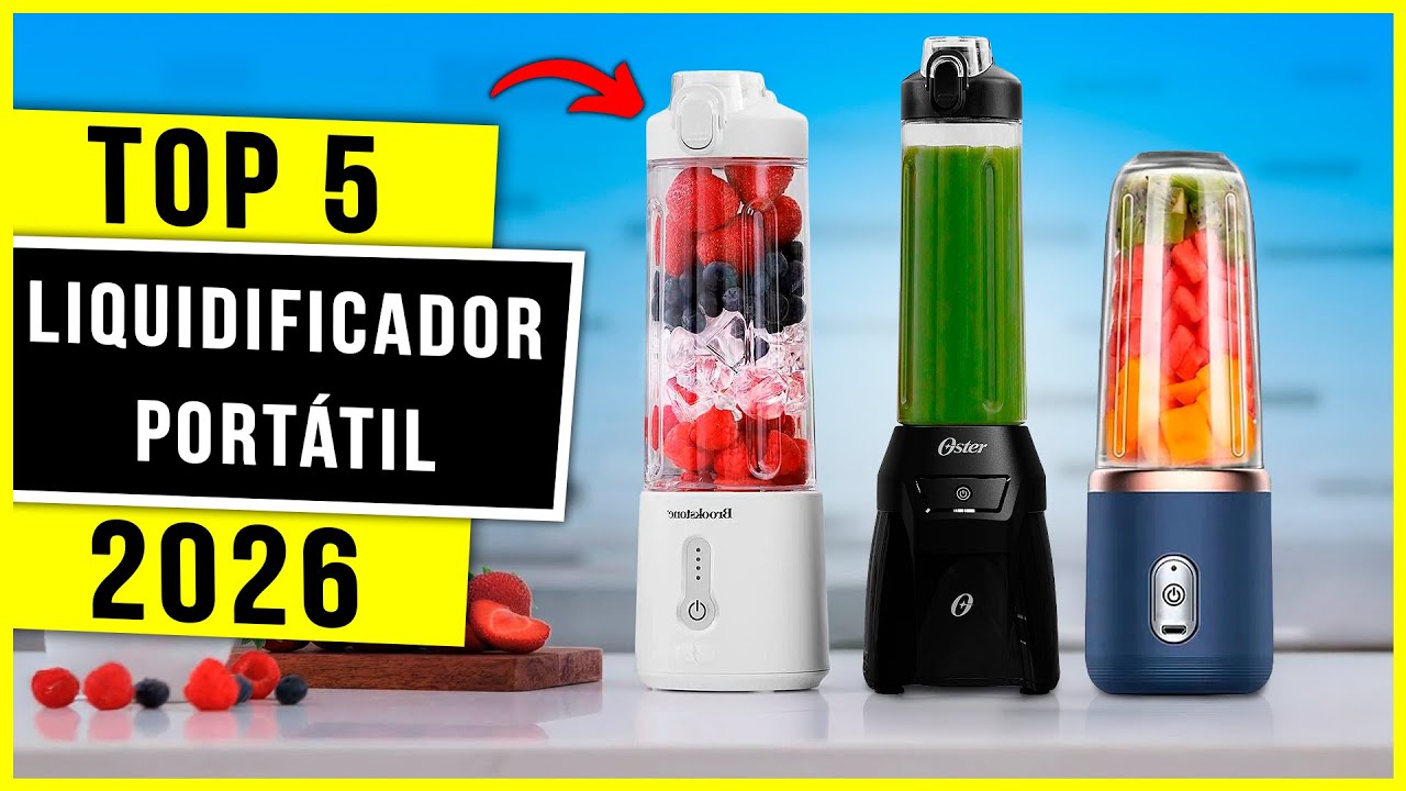 Miniatura da avaliação em vídeo de Liquidificador de Mão 5 em 1 com 4 Acessórios 110V