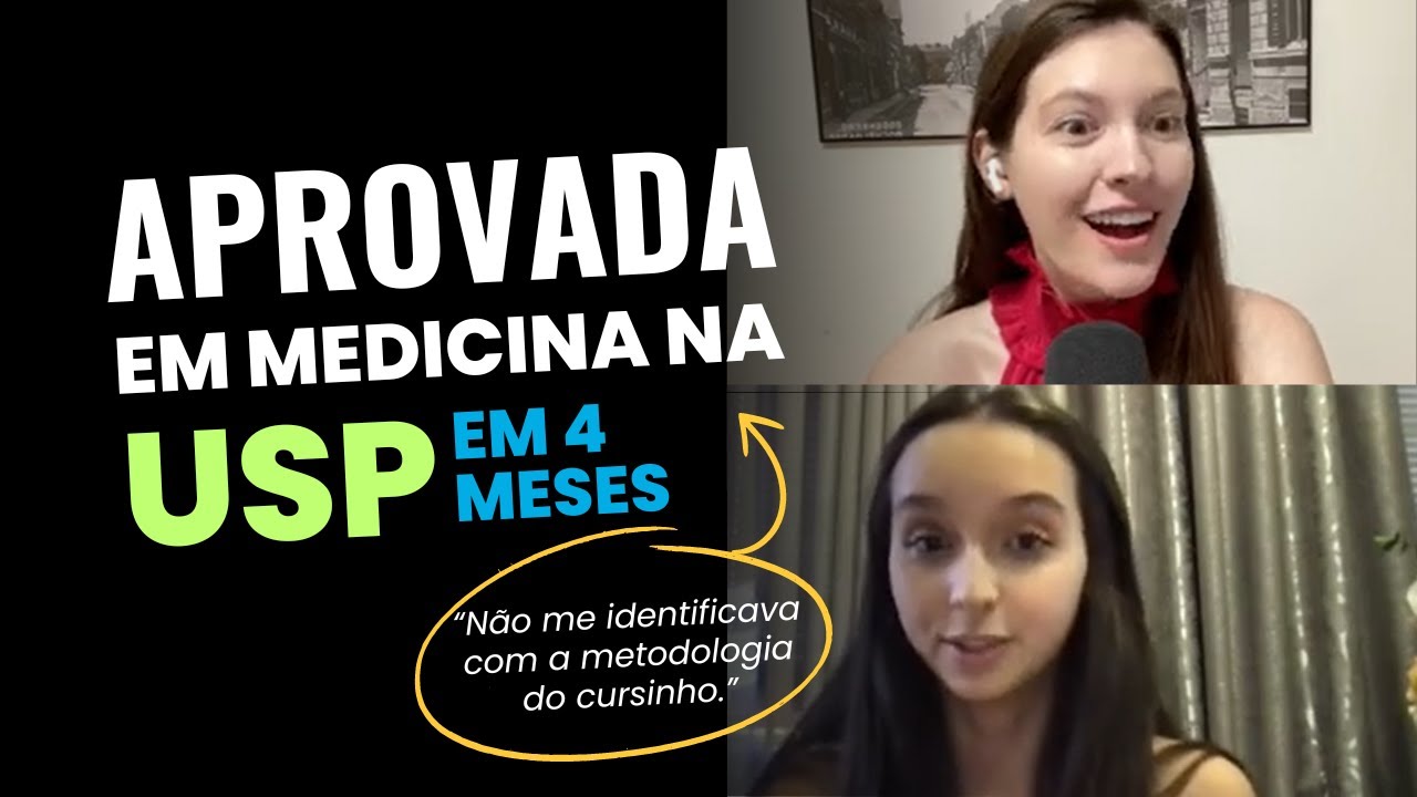 Aprovada em MEDICINA NA USP em apenas 4 MESES 🏆