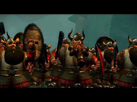 Battle at the Thundering Falls | Dwarfs Vs Greenskins | Total War: Warhammer 2 Epic cinematic Fight