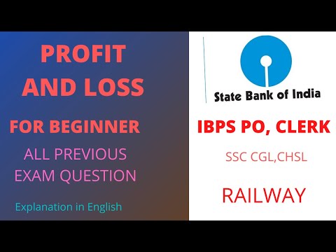 Profit and Loss for Beginner