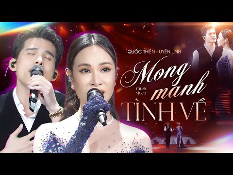 MONG MANH TÌNH VỀ - QUỐC THIÊN & UYÊN LINH Song Ca Live at Mây Lang Thang | Official Music Video