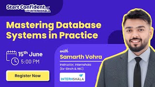 Mastering Database Systems in Practice | Start Confident Webinar