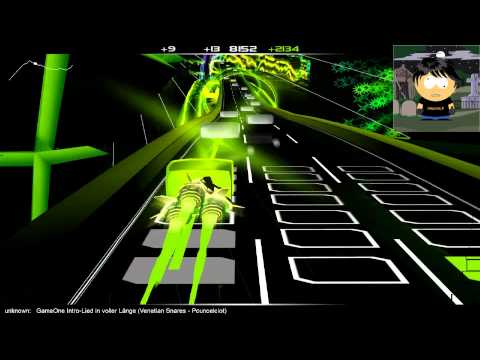 Lets Play Audiosurf - Game One Theme