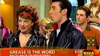 Laura Osnes and Max Crumm sing "You're the One That I Want" from the Grease Revival