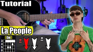 La People - Peso Pluma x Tito Double P - Guitarra | TUTORIAL | Acordes