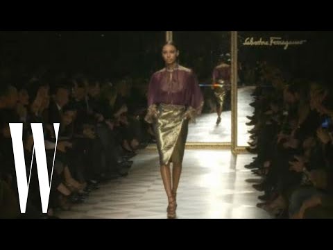 Salvatore Ferragamo Fall 2012 - runway fashion show - W Magazine