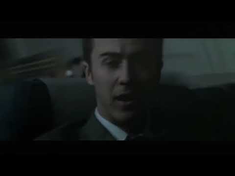 Fight Club trailer shot of skyscrapers foreshadowing the climactic skyline scene