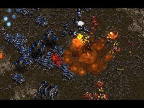 Fantasy (T) v HyuK (Z) on Bloody Ridge - StarCraft  - Brood War REMASTERED 2019