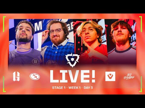 SEN vs. 100T - VCT Americas Stage 1 - Week 1 Day 3