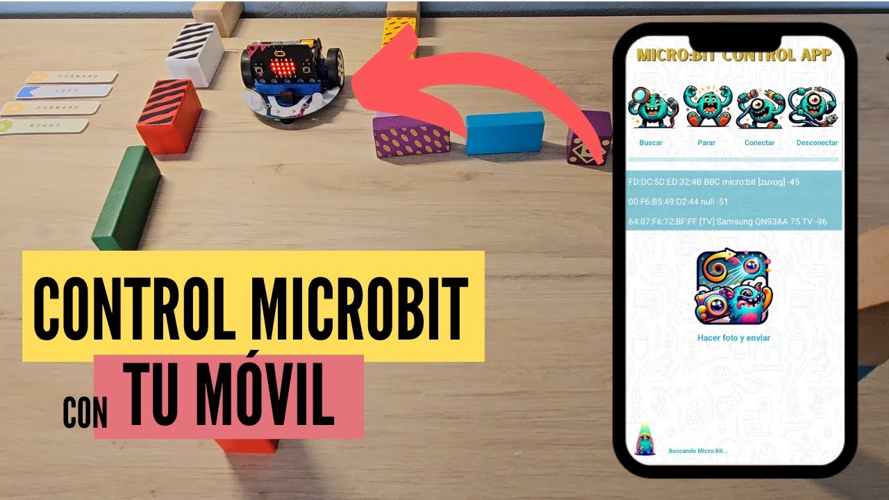 Control Bluetooth con micro:bit