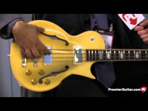 GIBSON MEMPHIS ES-Les Paul Bass, 2016 Semi-Hollow – Plek'd by Gallup Guitars image 26