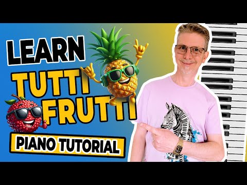 How To Play ‘Tutti Frutti by Little Richard’ | Rock ‘n’ Roll Piano Lesson
