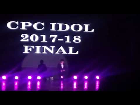 Performing at college finale event on a huge stage on karaoke track(main agar kahoon?