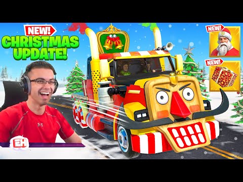 Nick Eh 30 reacts to Christmas in Fortnite Chapter 3!