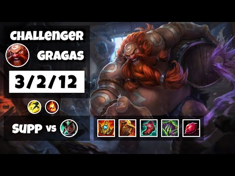 Gragas vs Karma KOREAN Challenger SUPPORT (3/2/12) - v11.6