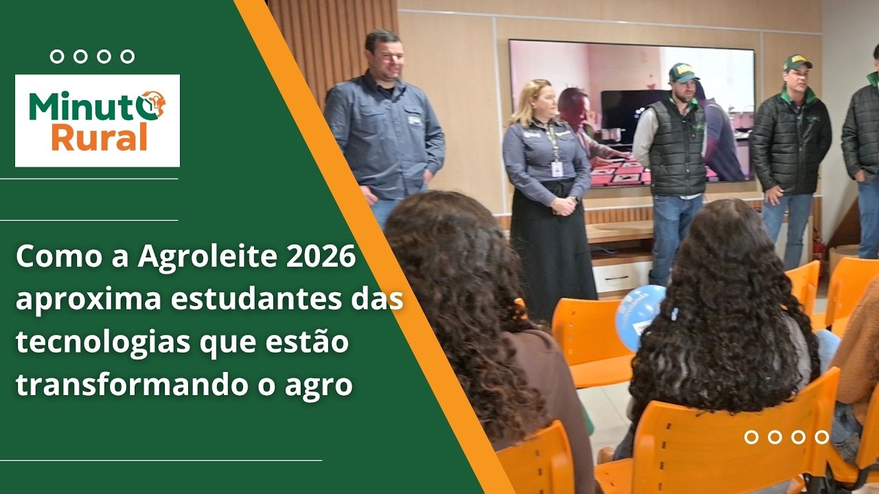 Como a Agroleite 2026 aproxima estudantes das tecnologias que estão transformando o agro